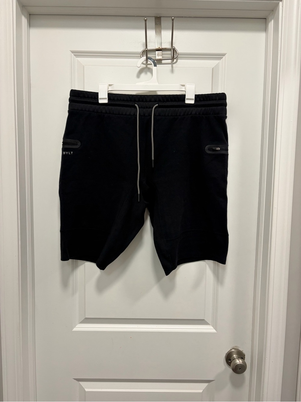 BYLT Premium Jogger Short Men's XXL Black Drawstring Elastic Waist Pockets